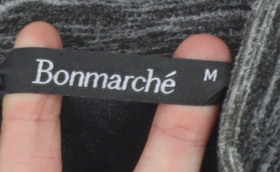 Bonmarché Women's Grey Mid-Length Jacket M