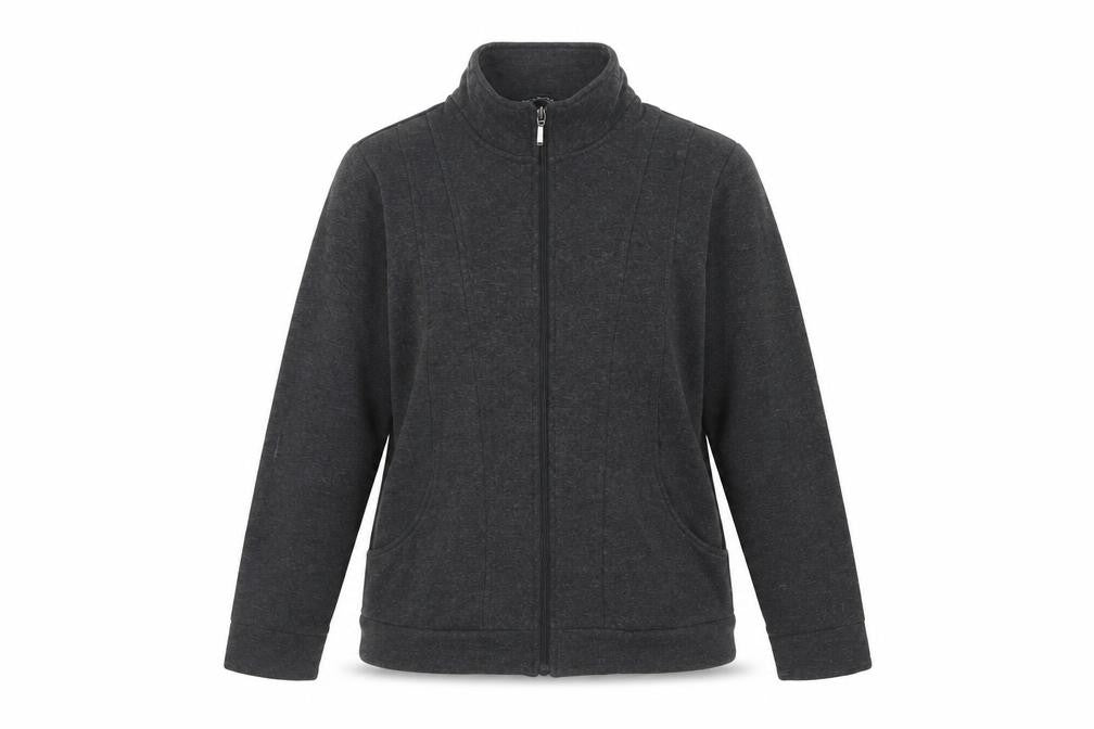Bonmarché Women's Black Full Zip Sweatshirt M