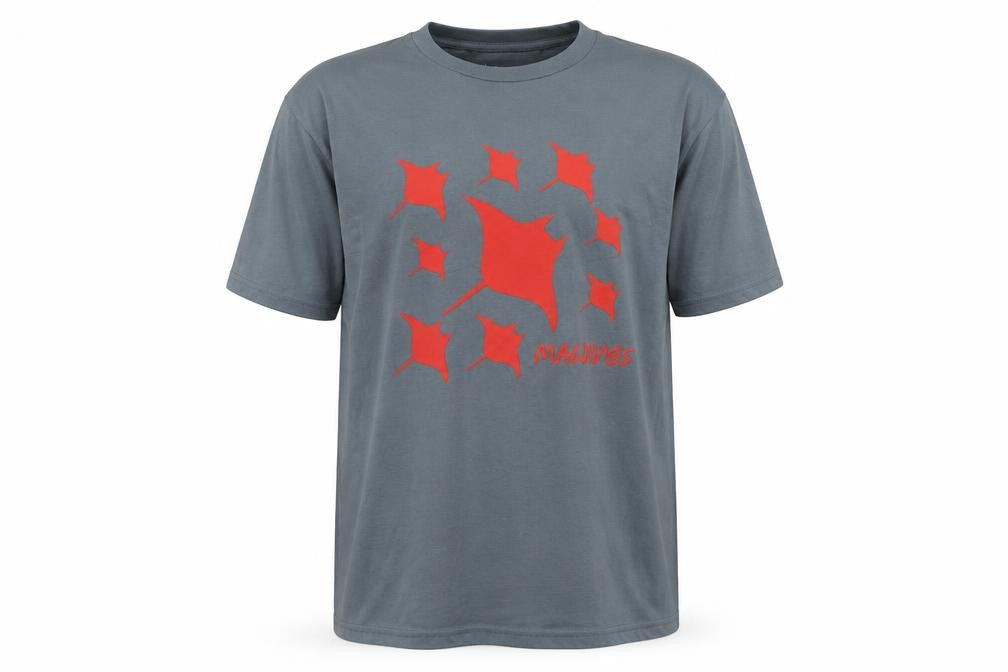 Misraab Men's 2XL Blue Graphic T-Shirt, Animals, Cotton