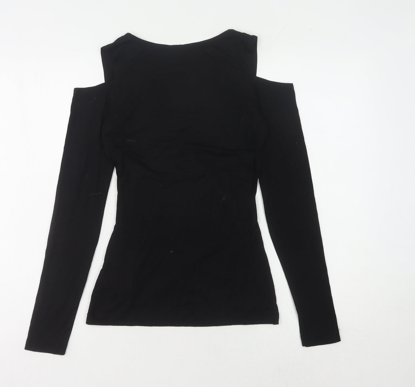 Body Flirt Women's Black XS Wrap Blouse