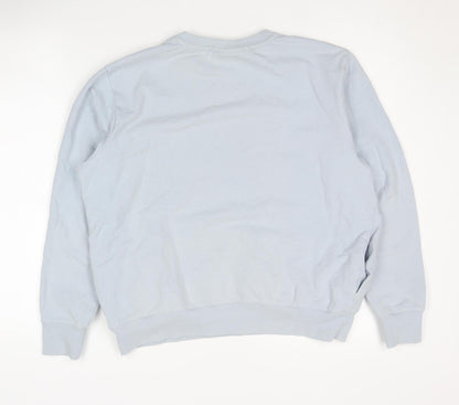 Fila Womens Blue Sweatshirt, Casual Comfort Size L,