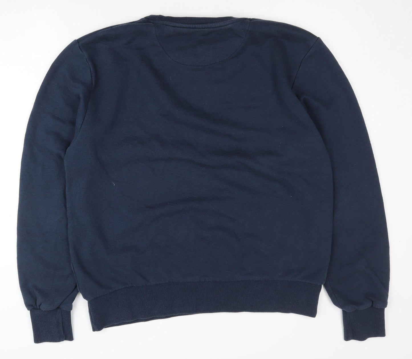 Henleys Men's Blue XL Graphic Print Pullover Sweatshirt