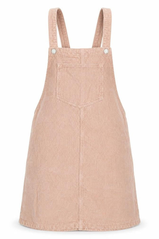 Topshop Beige Corduroy Pinafore Dress UK 10 Women