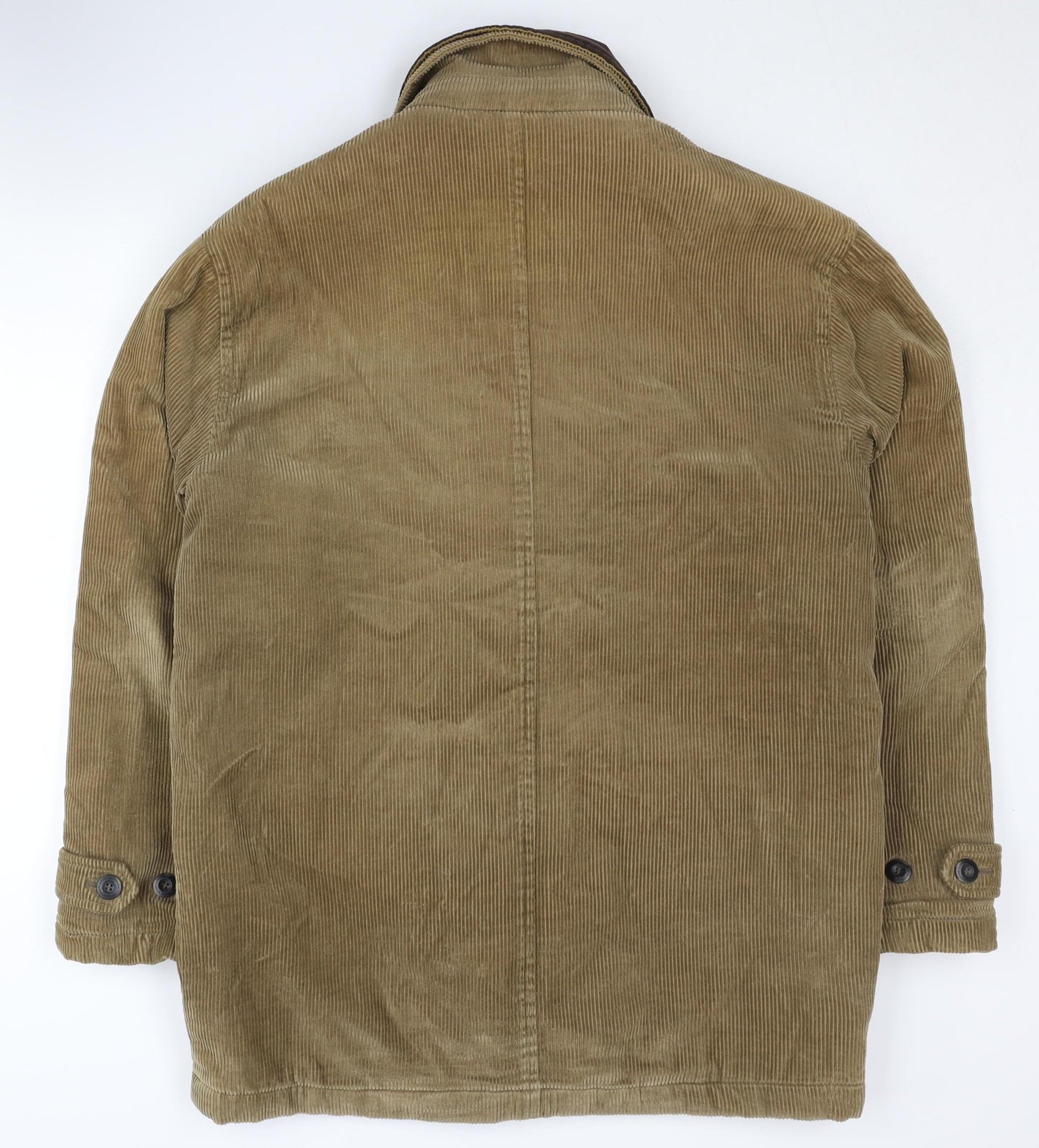 St Bernard Men's Brown Corduroy Jacket, Size S