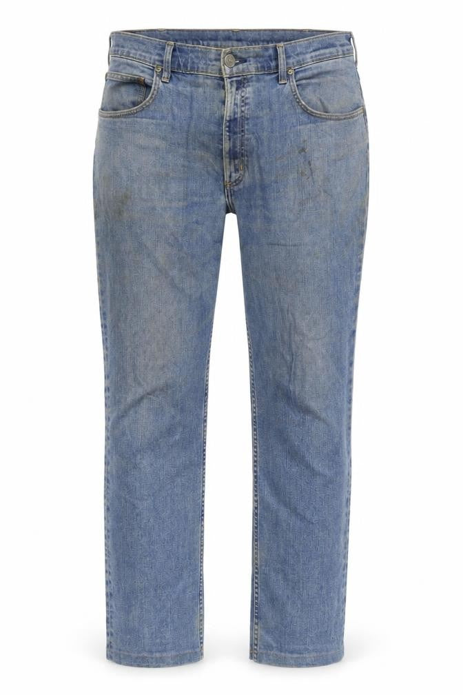 Lee Men's Blue Straight Denim Jeans Size 40