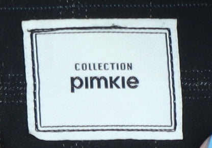 Pimkie Mens Black Check Blazer M Formal Jacket