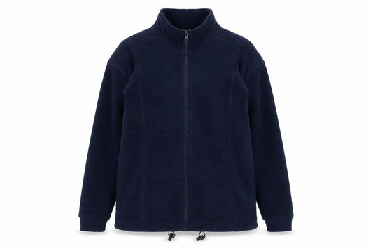 St Bernard Women's Blue Fleece Jacket Size 12