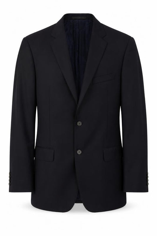 Marks & Spencer Men's Black Wool Long Blazer 40