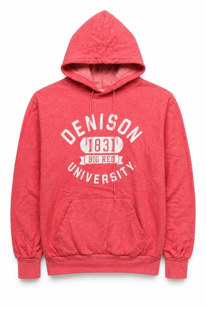 MV Sport Men's Red Pullover Hoodie University L