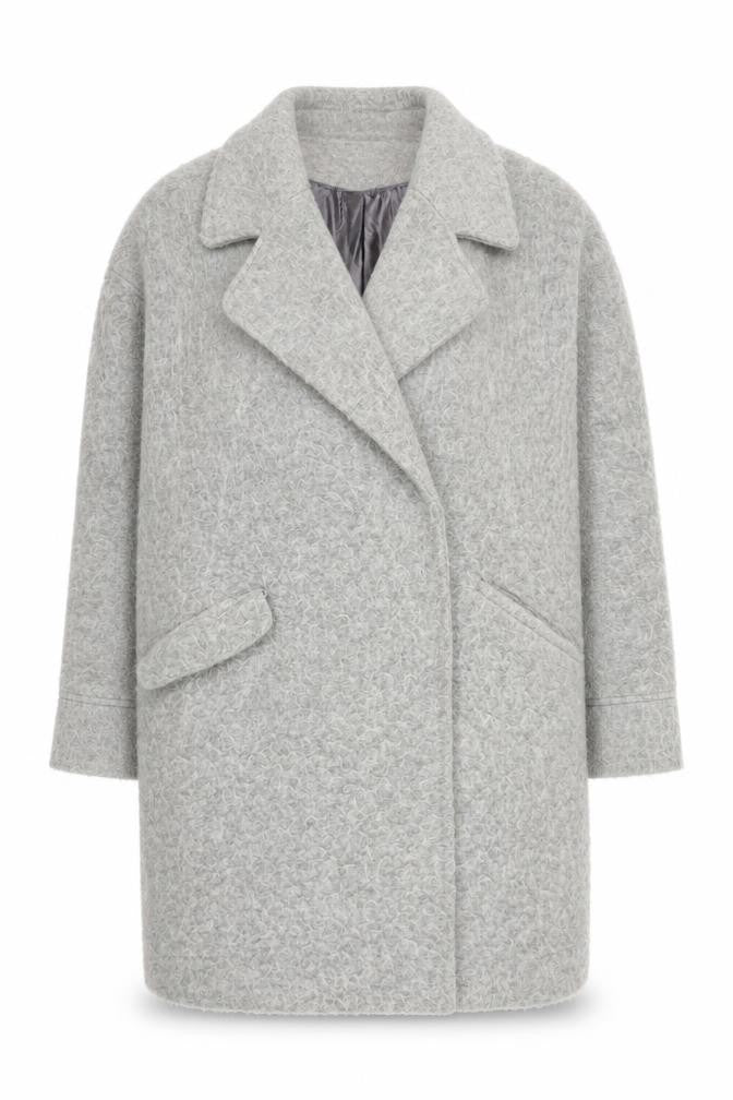 Warehouse Grey Long Women's Coat Size 6