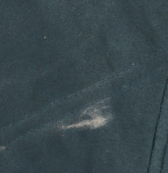 Klass Blue Suede Women's L Coat with Zipped Pockets