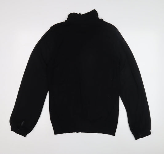 Next Women's Black Long Sleeve Jumper Size 14