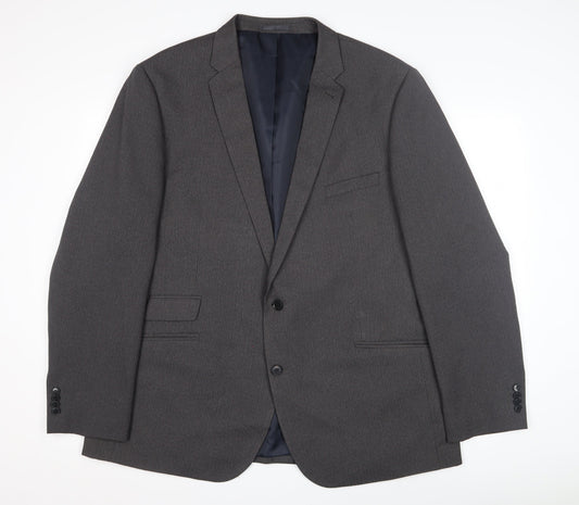 Taylor & Wright Men's Grey Blazer 48L Regular Fit Jacket
