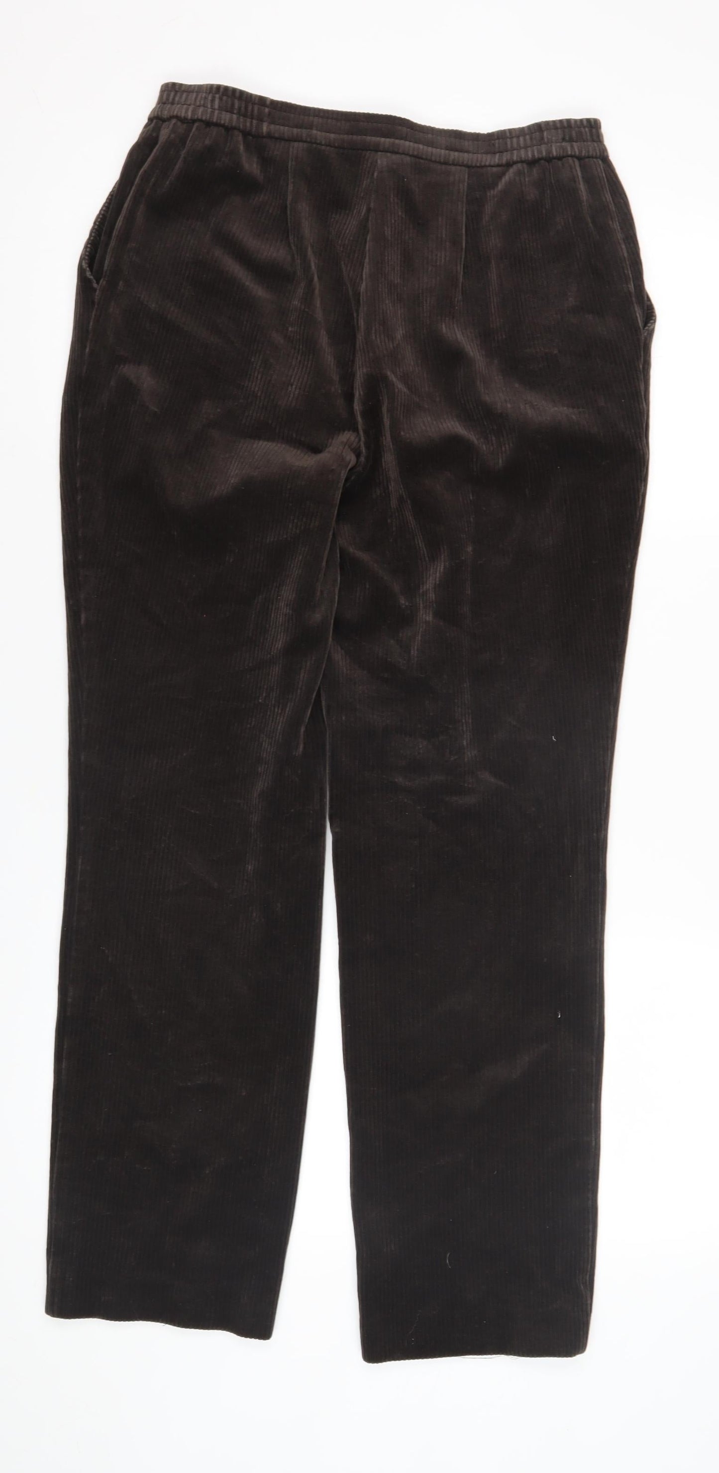 Finnkarelia Women's Black Corduroy Trousers Size 10