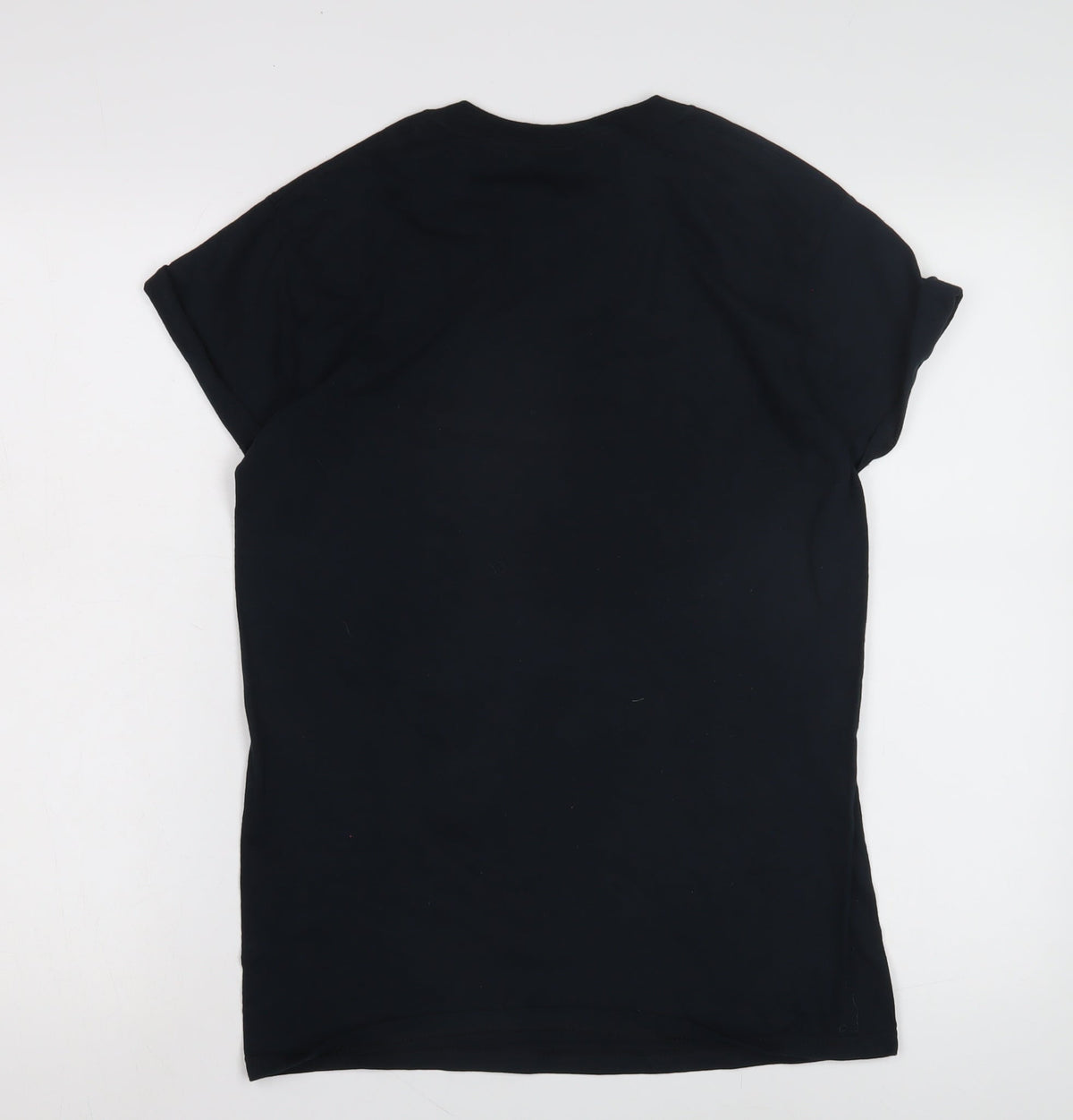 Miss Selfridge Women's Black Graphic T-Shirt, Size S