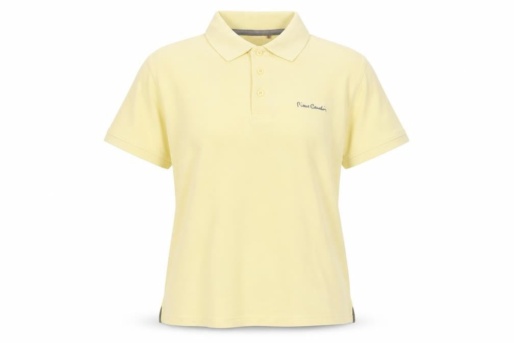 Pierre Cardin Yellow Polo Shirt Size S Unisex Adults