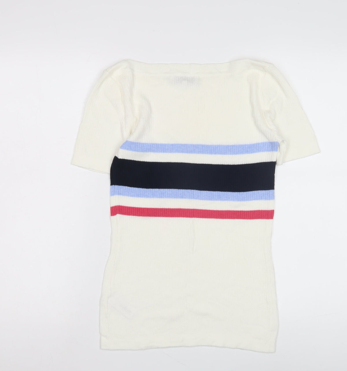 Next Women's Multicoloured Striped Jersey T-Shirt