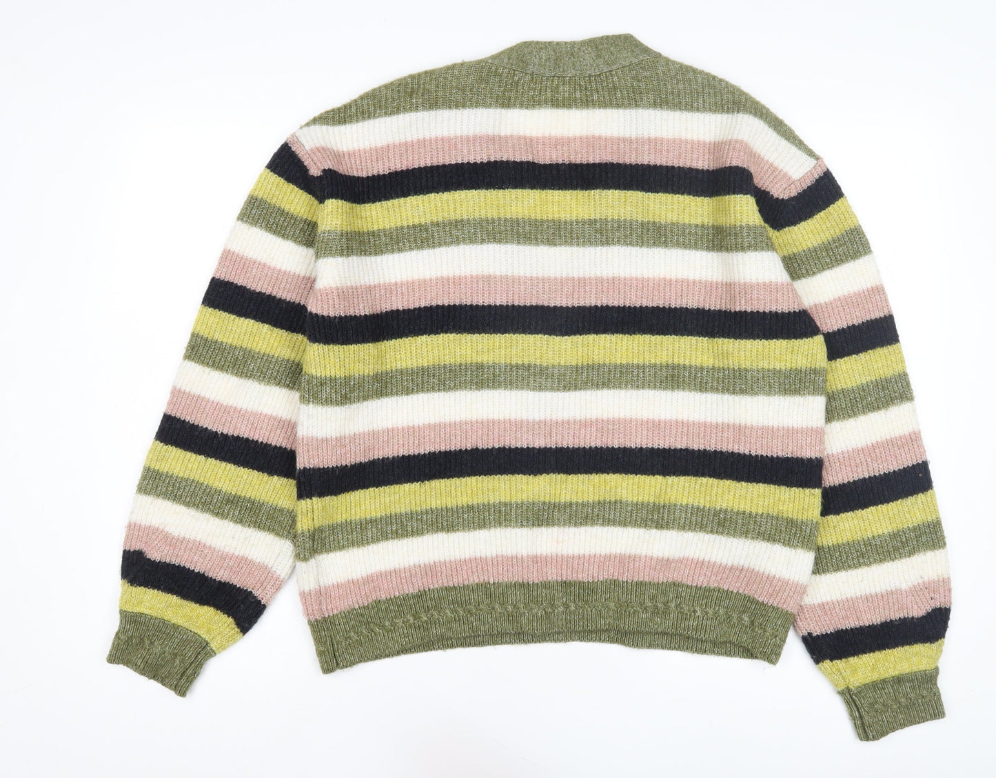 Next Women's Multicoloured Striped Cardigan S