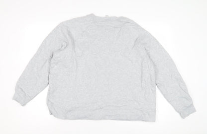 Marks Womens & Spencer Grey Logo Sweatshirt L Pullover