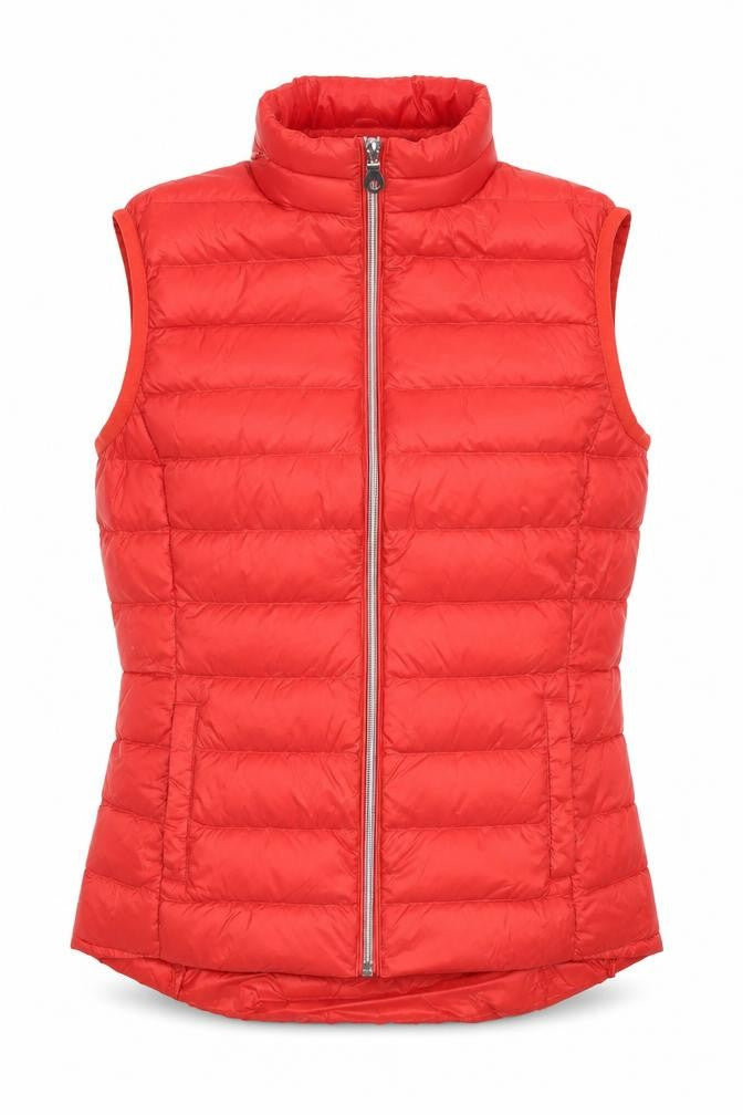 Marks & Spencer Women's Red Padded Waistcoat Size 8
