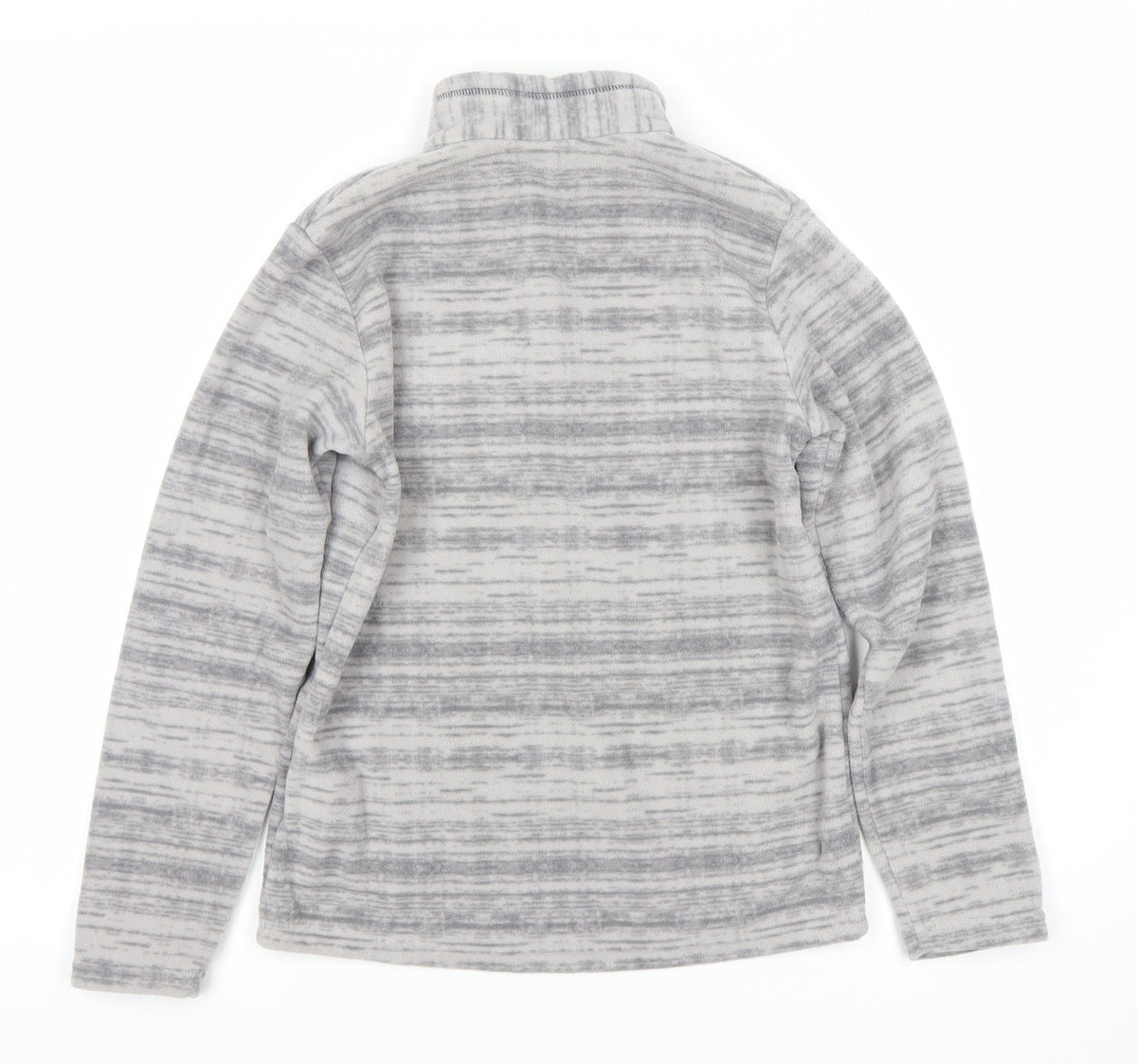 Quechua Boys Grey 12Y Full Zip Fleece Hoodie