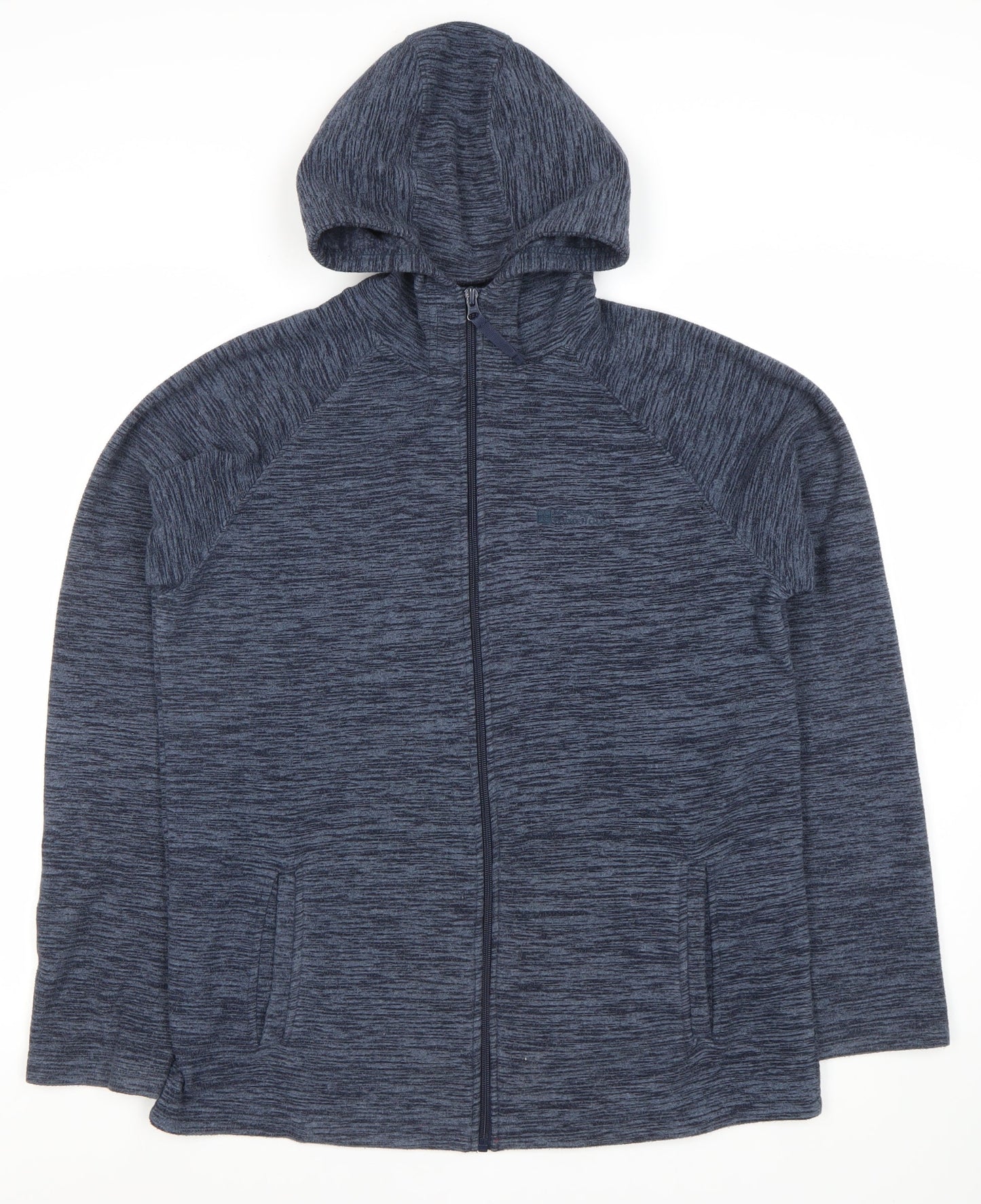 Mountain Warehouse Men's Blue Hooded Jersey Jacket S