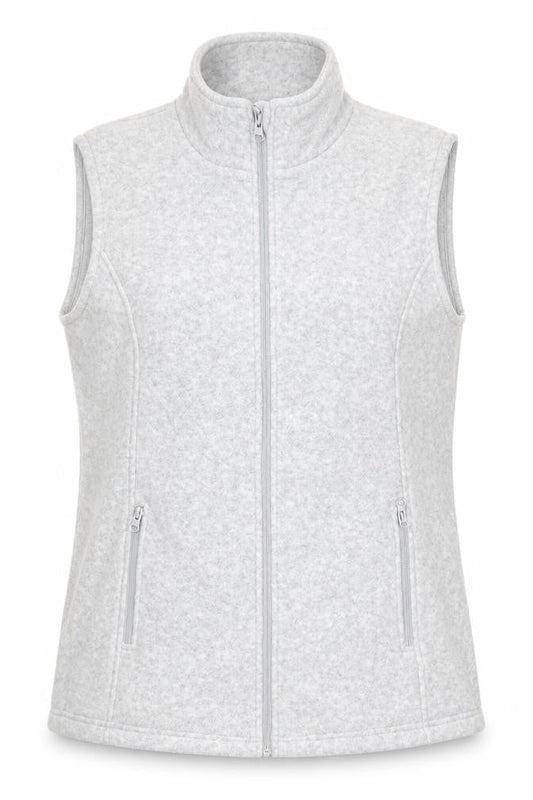 Damart Women's Grey Fleece Waistcoat Size 10/12