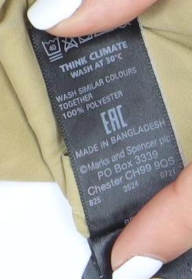 Marks & Spencer Women's Beige Tunic Blouse Size 14