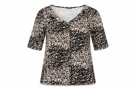Marks and Spencer Women's Animal Print V-Neck Top