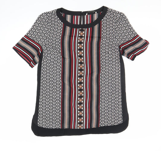 Oasis Women's Multicoloured S Geometric Blouse