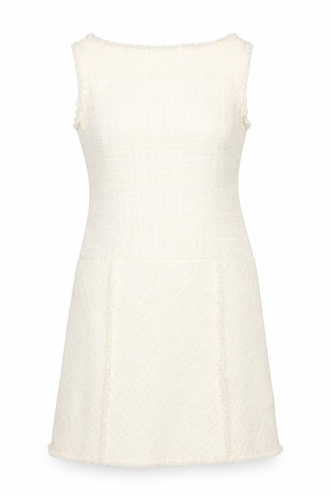 Zara Women Ivory Asymmetric Dress Size 14