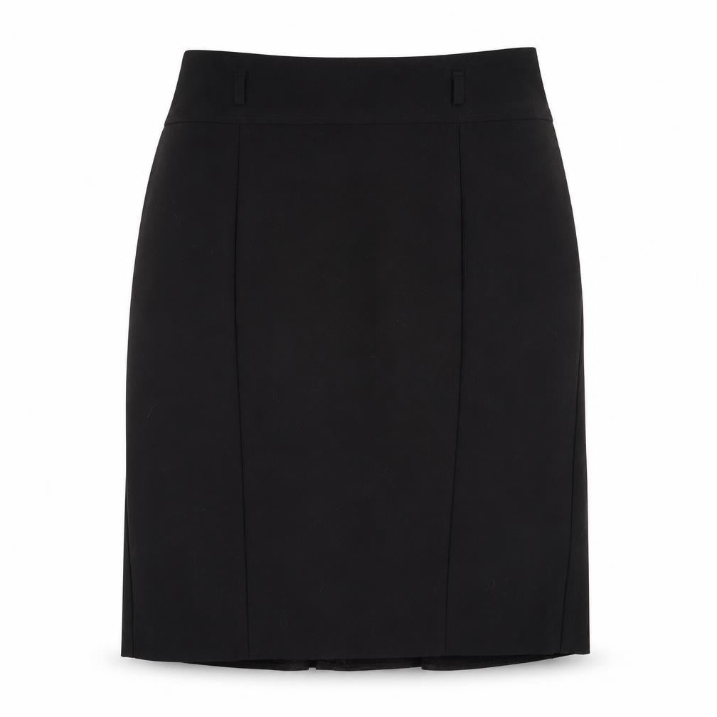 Principles Black Pleated Knee Length Skirt, Size 10