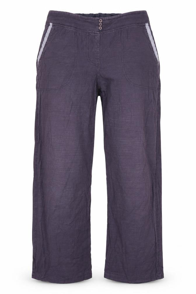 Nomads Women's Purple Straight Trousers Size 12