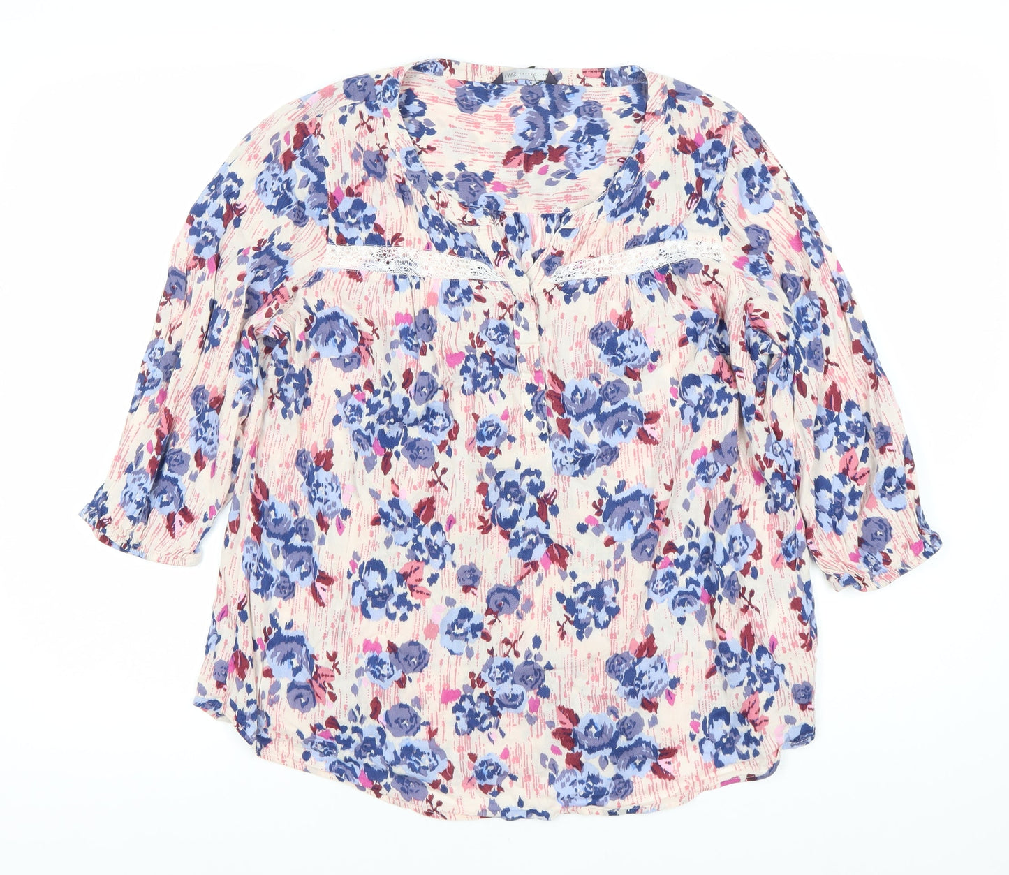 Marks & Spencer Women's Floral Tunic Blouse Size 14