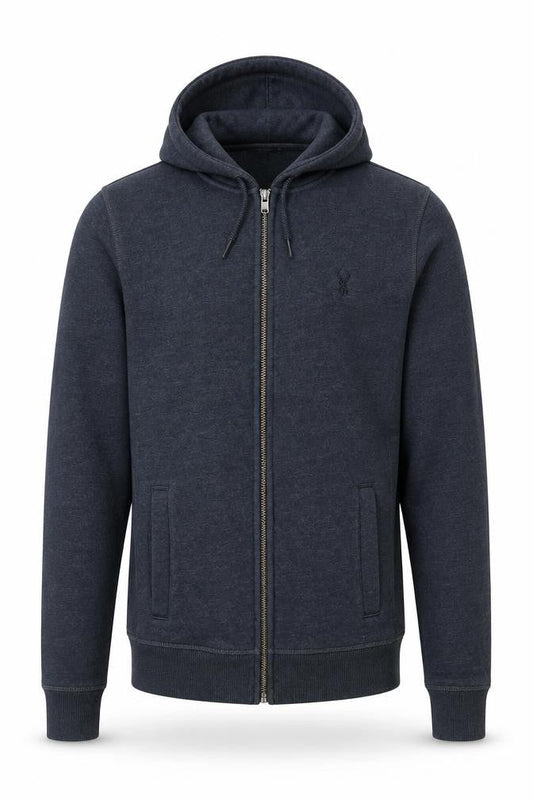 Next Men's Grey Full Zip Hoodie XS