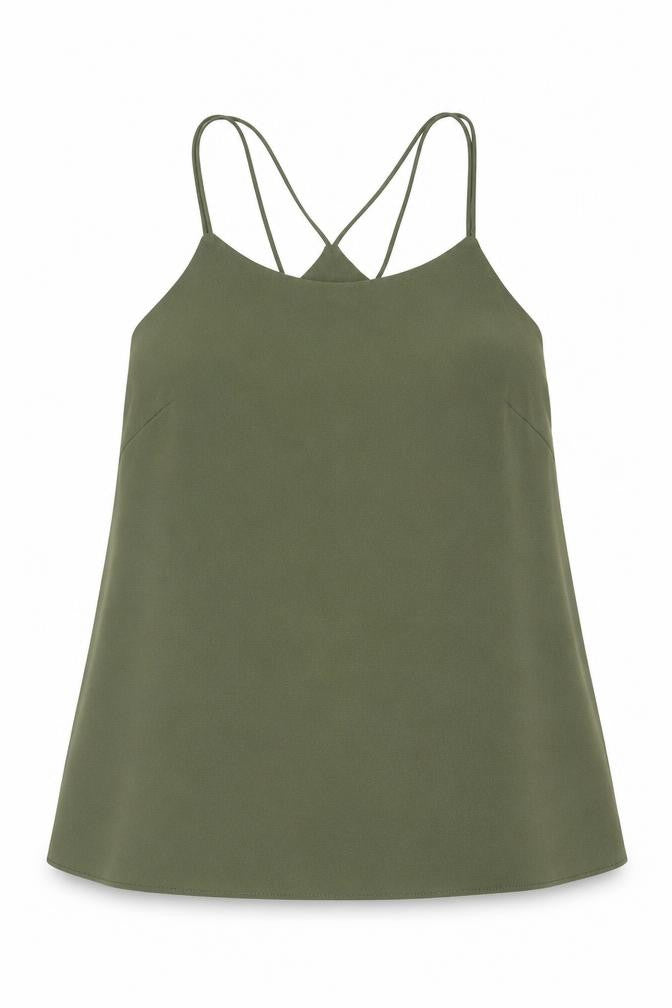 Zino Women's Green Camisole Tank Top Size 12