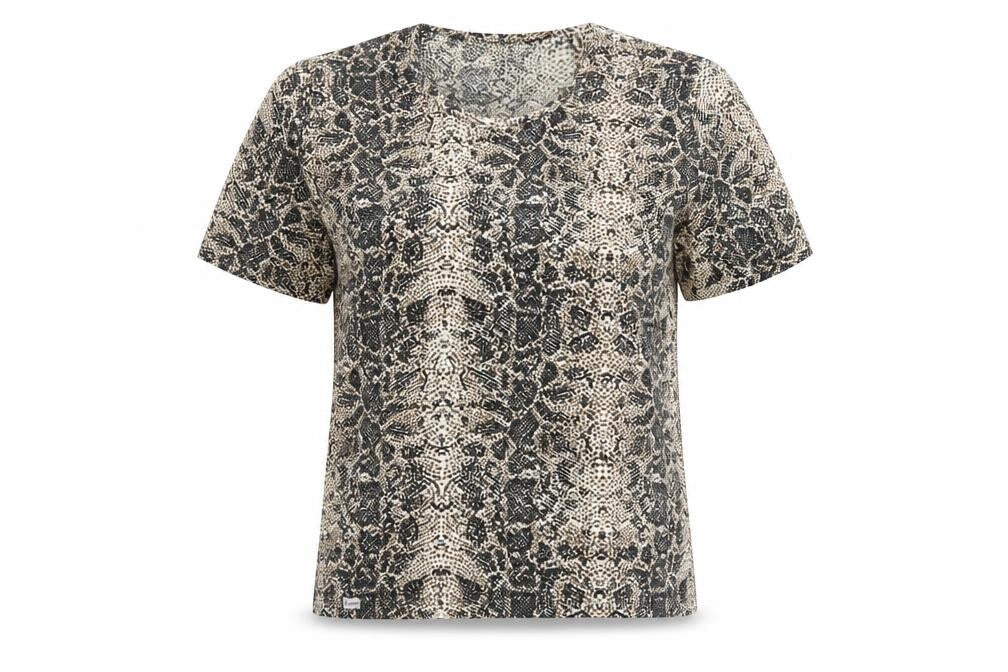 Boguar Women's Multicoloured Animal Print Top