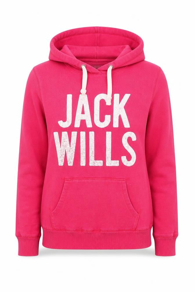 Jack Wills Pink Women's Hoodie Size 8