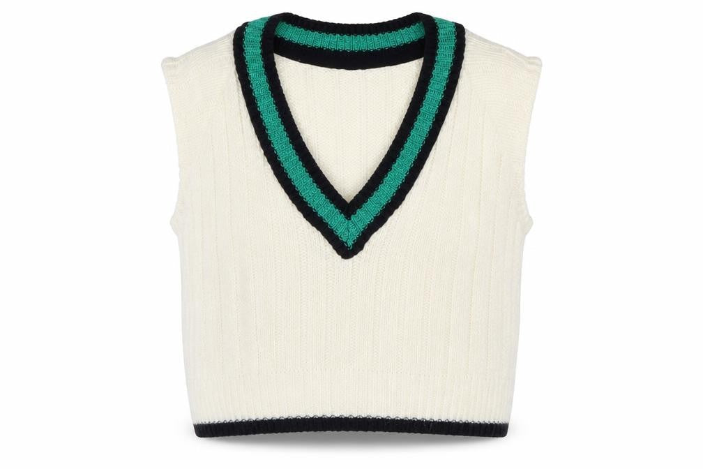 Topshop Women’s Multicoloured V-Neck Vest 10