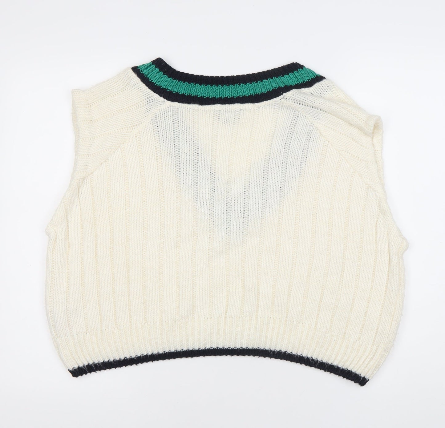 Topshop Women’s Multicoloured V-Neck Vest 10