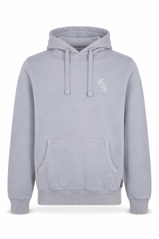 French Connection Men's Grey Hoodie Size M Pullover