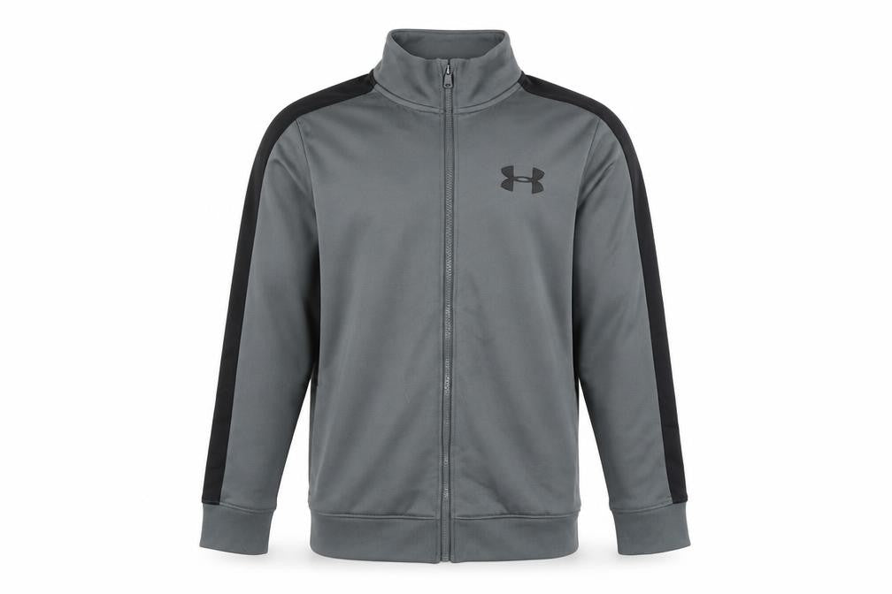 Under Armour Boys Medium Grey Full Zip Sweatshirt