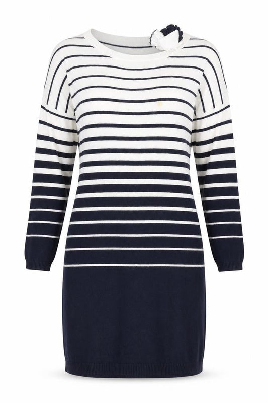Monsoon Women's Striped Knit Jumper Dress, Small