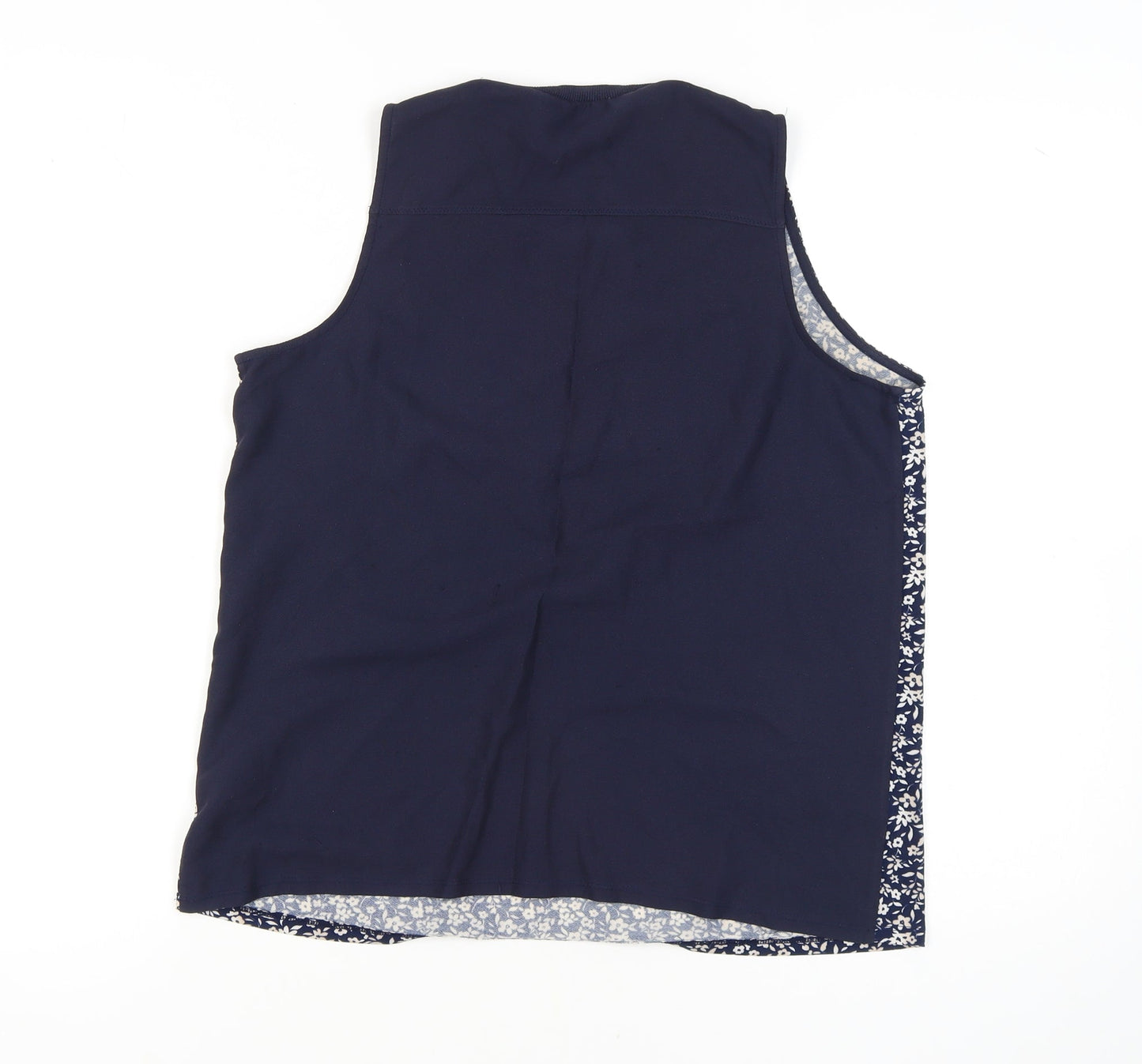 Next Women's Blue Floral Tank Top Size 12