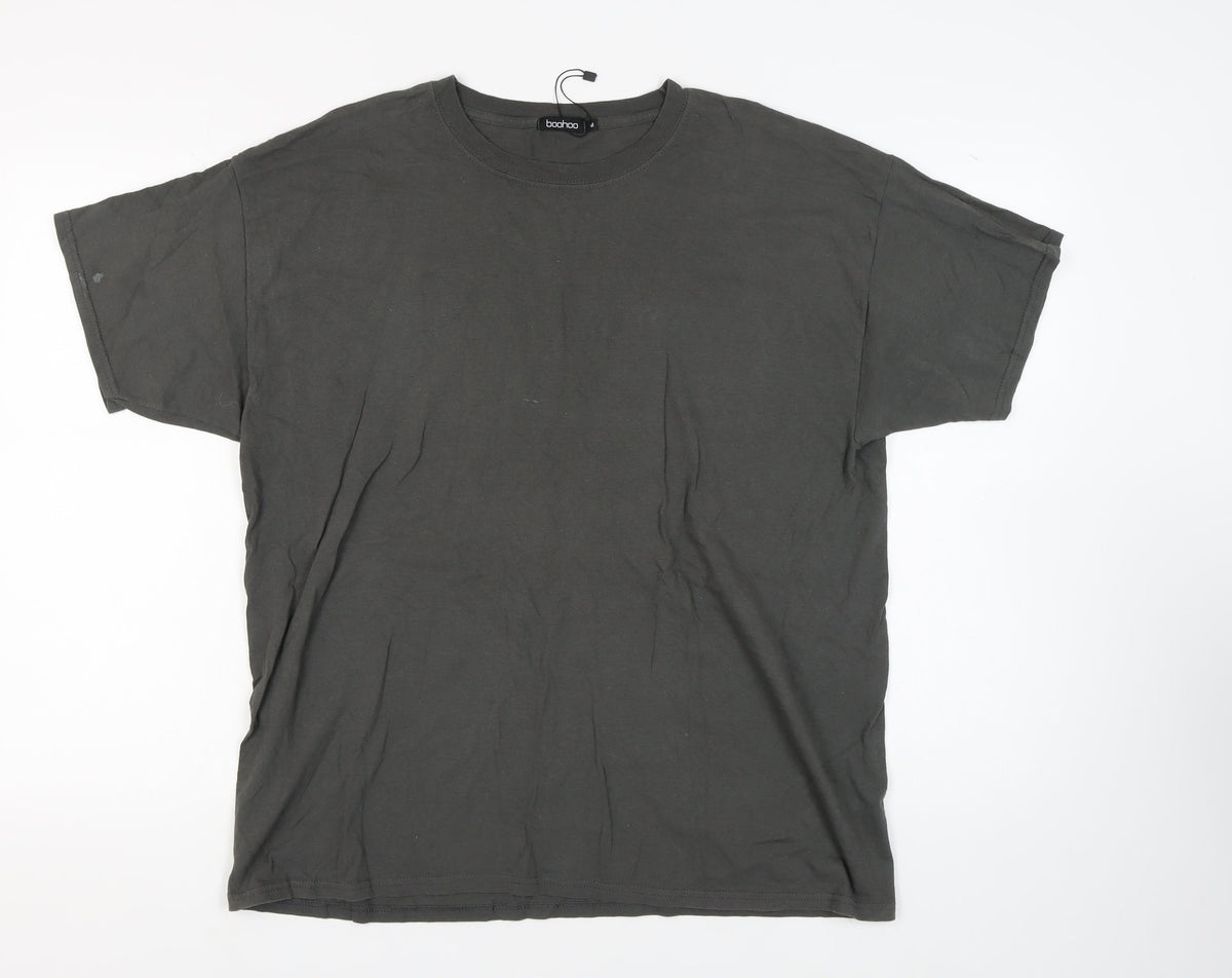 Boohoo Black T-Shirt, Unisex Adults, Medium, California Theme