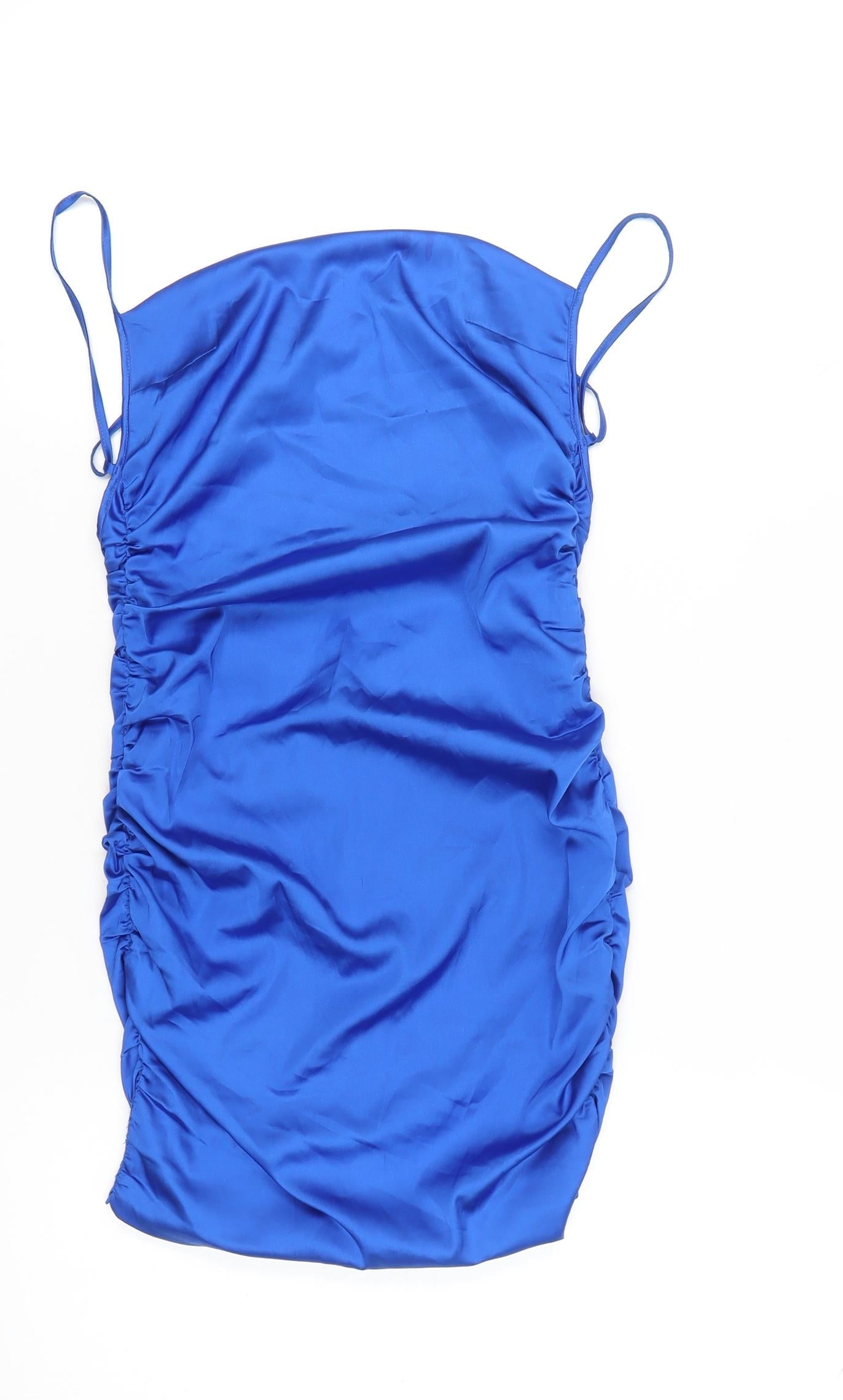 Oh Polly Women’s Blue Short Slip Dress Size 10