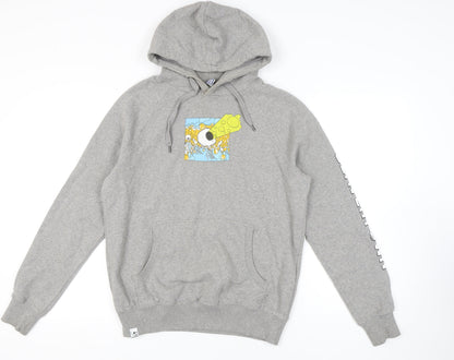 Preloved PAYINGA FAIR SHARE Grey Pullover Adult Hoodie S - Front