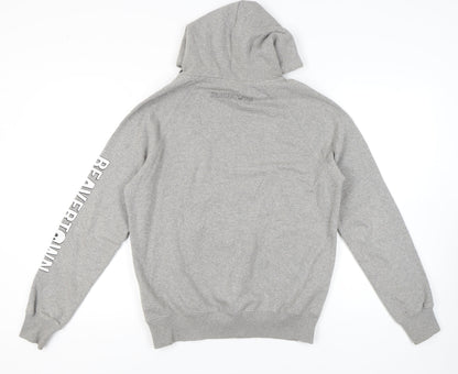 Preloved PAYINGA FAIR SHARE Grey Pullover Adult Hoodie S - Back