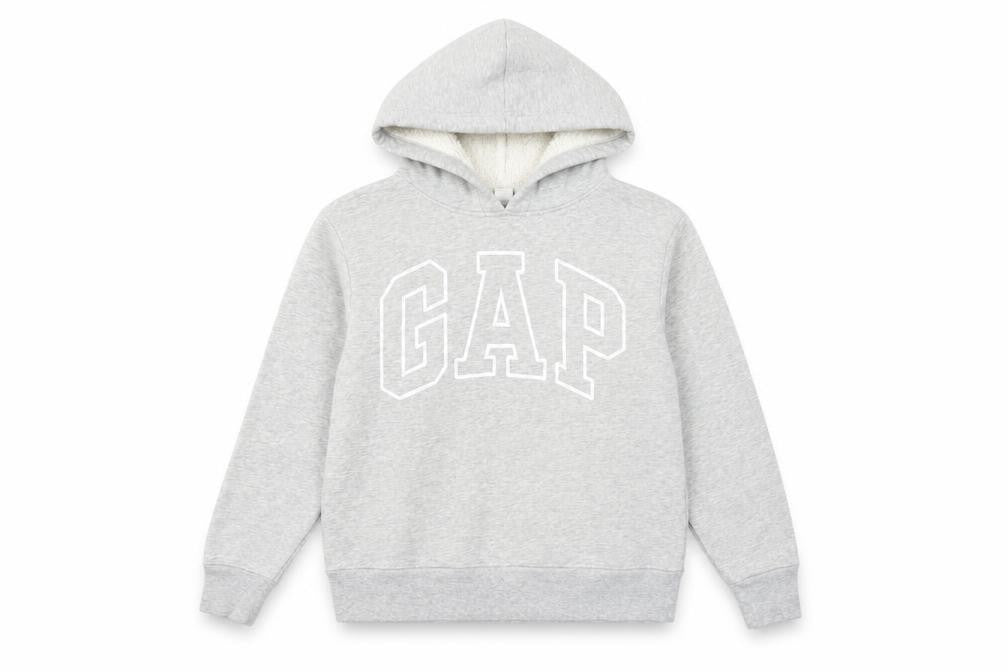 Gap Grey Unisex Hoodie S - Comfortable Casual Wear