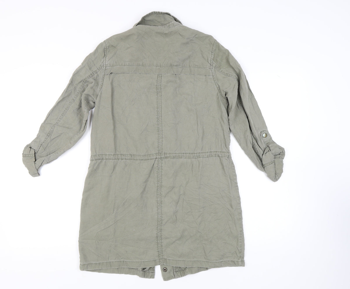 Marks & Spencer Women's Green Size 8 Basic Jacket